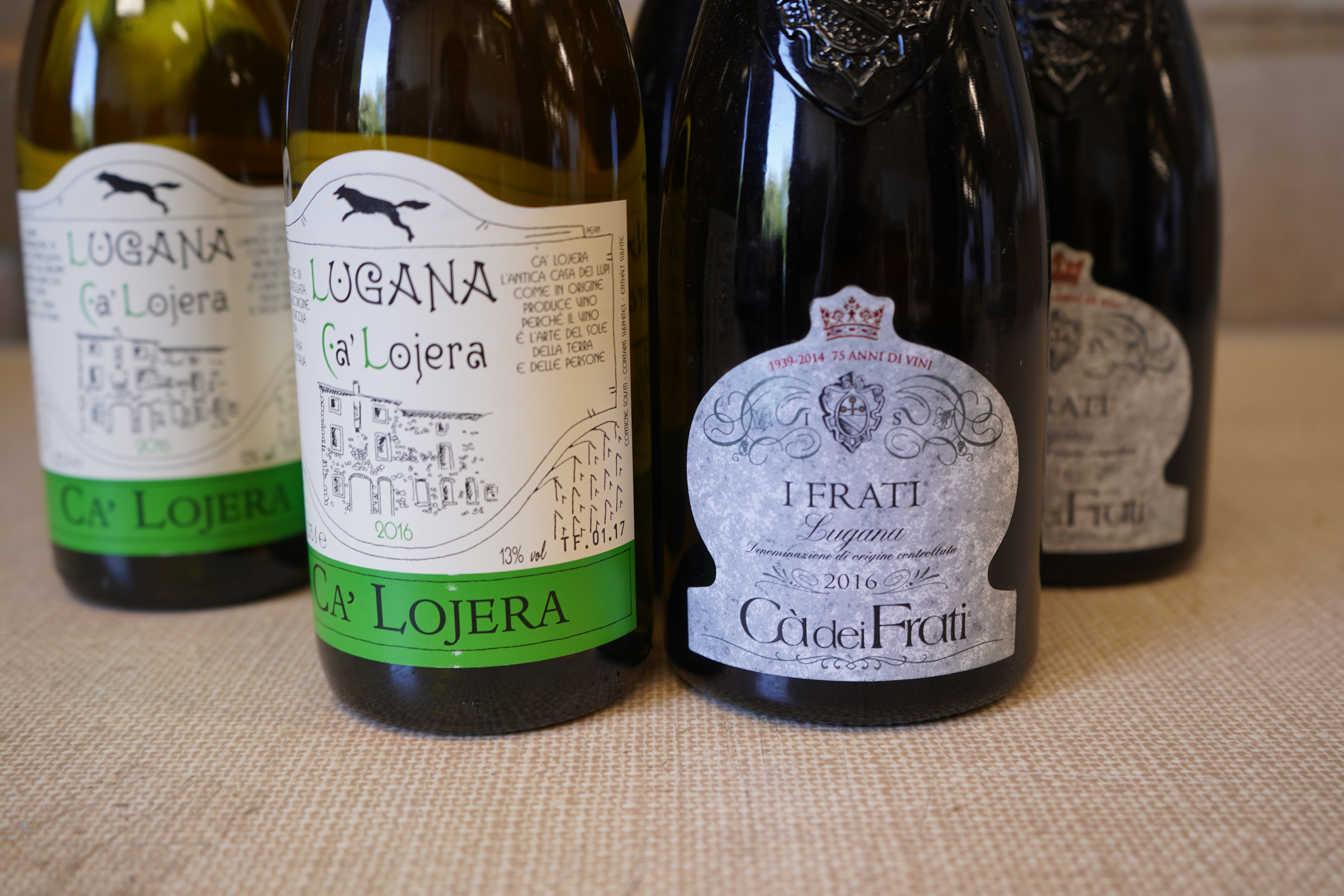 A mixed parcel of Italian Lugana white wine